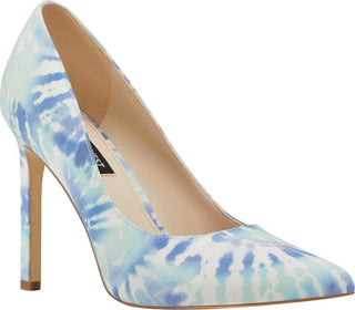 Nine West Women's Tatiana Sandal Blue Size 7.5 M