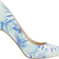 Nine West Women's Tatiana Sandal Blue Size 7.5 M