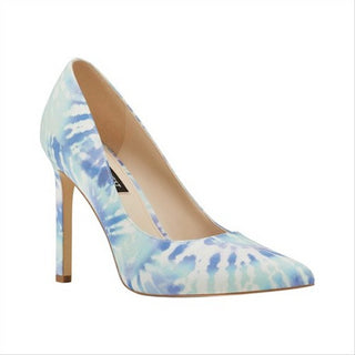 Nine West Women's Tatiana Sandal Blue Size 7.5 M