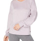 Ideology Women's Fitness Activewear Sweatshirt  Pink Size Small