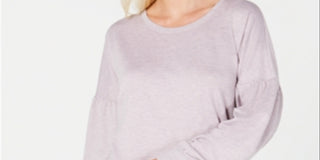 Ideology Women's Fitness Activewear Sweatshirt  Pink Size Small