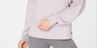 Ideology Women's Fitness Activewear Sweatshirt  Pink Size Small