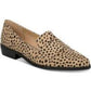 Bar Iii Women's  Animal Print Leopard Strap Detail Padded Involve Almond Toe Block Heel Slip on Loafers Brown Size 9 M