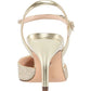 Nina Women's Tonya Rhinestone Pointed Toe Wedding Pumps Gold Size 8 M