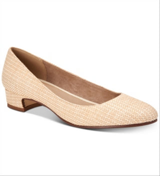 Charter Club Women's Ronnie Round Toe Classic Pumps Beige Size 10 M