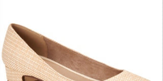 Charter Club Women's Ronnie Round Toe Classic Pumps Beige Size 10 M