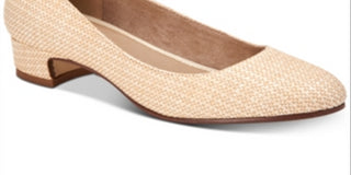 Charter Club Women's Ronnie Round Toe Classic Pumps Beige Size 10 M