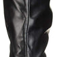 Journee Collection Women's April Almond Toe Knee High Fashion Boots Black  Size 8WC