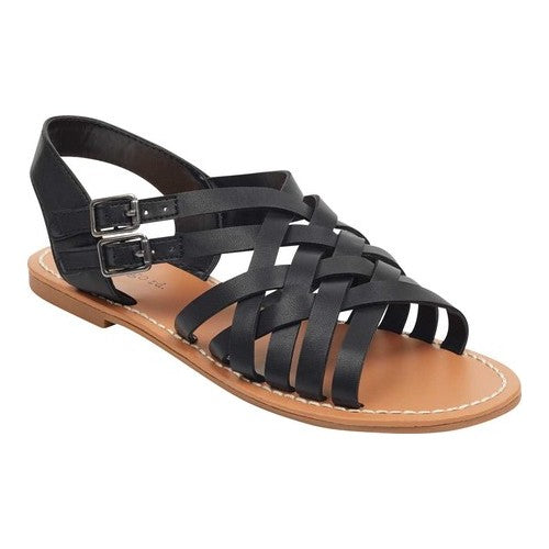 Indigo Rd. Women's Brieg Gladiator Sandal -Black  Size 7.5M