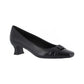 Easy Street Women's Waive Kitten Heel Pumps Black Size 6 M