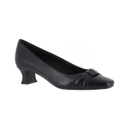 Easy Street Women's Waive Kitten Heel Pumps Black Size 6 M