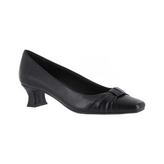 Easy Street Women's Waive Kitten Heel Pumps Black Size 6 M