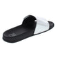 Material Girl Women's Pool Slides Paige Mirrored Flat Gray Size 6M