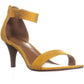 Style & Co. Women's Paycee Open Toe Casual Ankle Strap Sandals Yellow Size 8.5 M