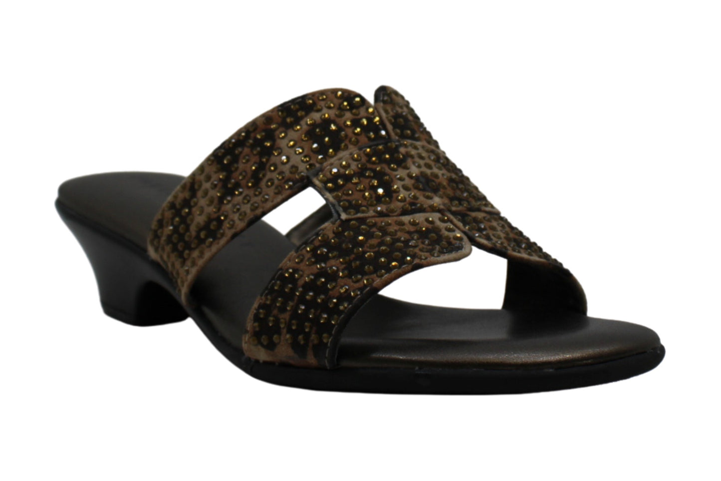 Karen Scott Women's Open Toe Casual Slide Sandals Brown Size 6M