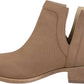 Journee Collection Women's Lainee Ankle Bootie Brown Size 8.5 M