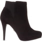 Thalia Sodi Women's Briea Almond Toe Ankle Fashion Boots Black Size 8.5W