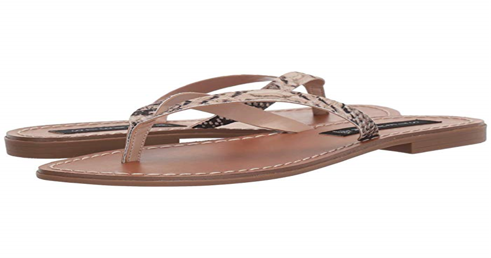 STEVEN by Steve Madden Women's CHEY Sandal, Natural Multi Size 9 M