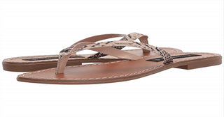 STEVEN by Steve Madden Women's CHEY Sandal, Natural Multi Size 9 M