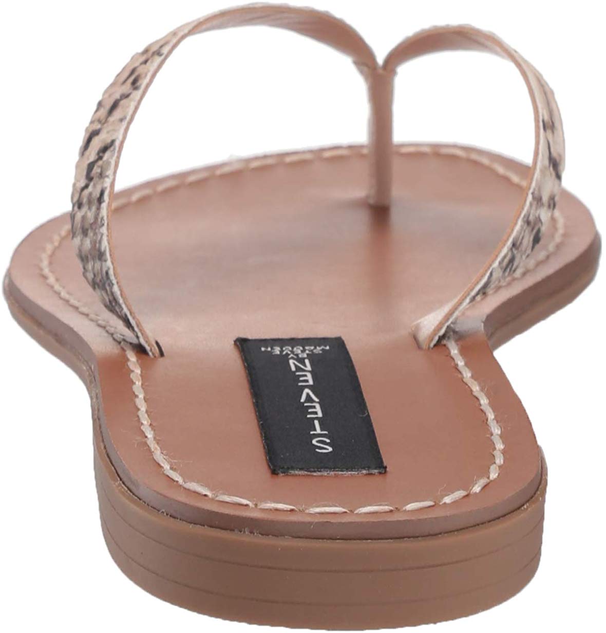 STEVEN by Steve Madden Women's CHEY Sandal, Natural Multi Size 9 M