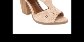 Sugar Women's Viveca Peep Toe Ankle Bootie with Side Cut Out Boot, blush Size 6M