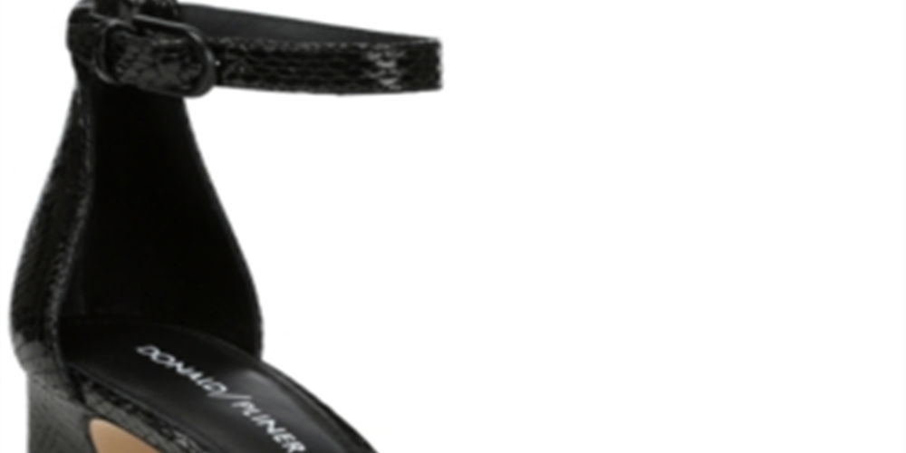 Donald Pliner Women's Vanesa Dress Sandals Black Size -8.5 M