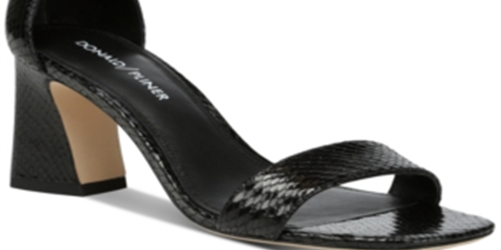 Donald Pliner Women's Vanesa Dress Sandals Black Size -8.5 M