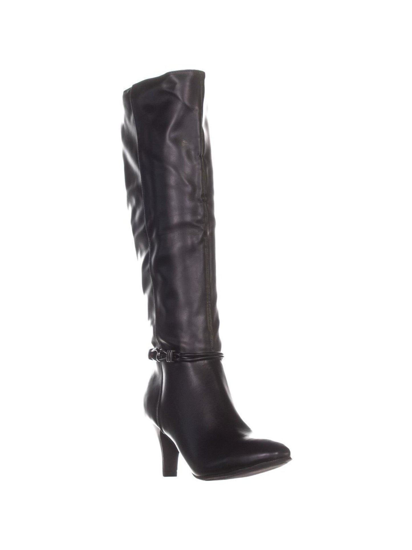 Karen Scott Women's Hollee Wide-Calf Dress Boots Black Size 10M