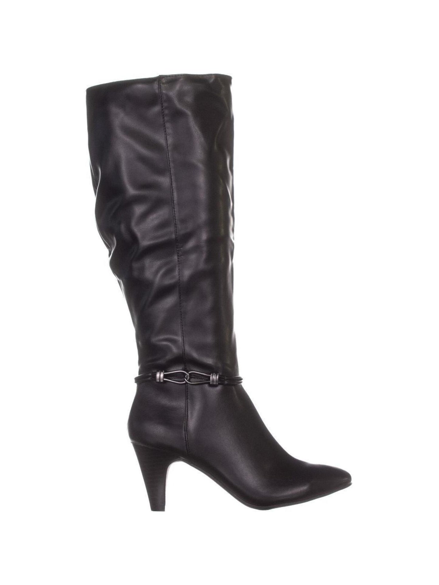 Karen Scott Women's Hollee Wide-Calf Dress Boots Black Size 10M