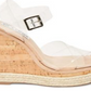 Steve Madden Women's Maven Clear Sandel Beige Size 9.5