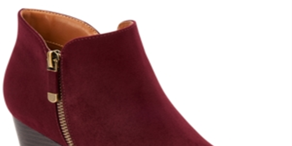 Style & Co. Women's Masrinaa Ankle Fashion Boots Red Size 5 M