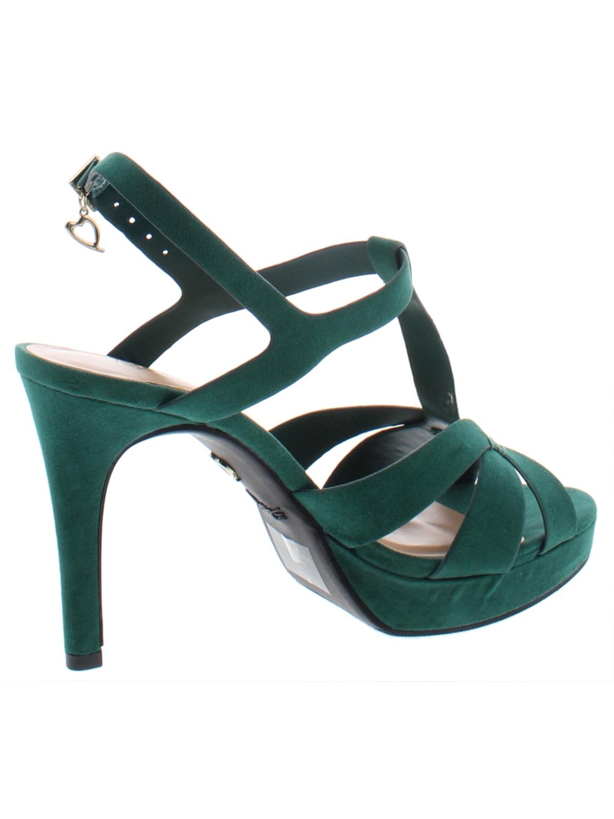 Thalia Sodi Women's Verrda Open Toe Special Occasion Slingback Sandals Green Size 6.5 M