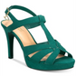 Thalia Sodi Women's Verrda Open Toe Special Occasion Slingback Sandals Green Size 6.5 M