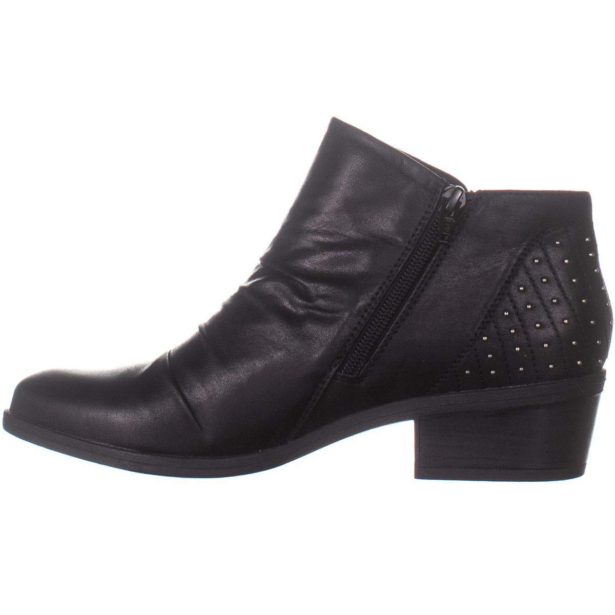Bare Traps Women's Gericka Fabric Pointed Toe Ankle Fashion Boots Black Size 5.5 M