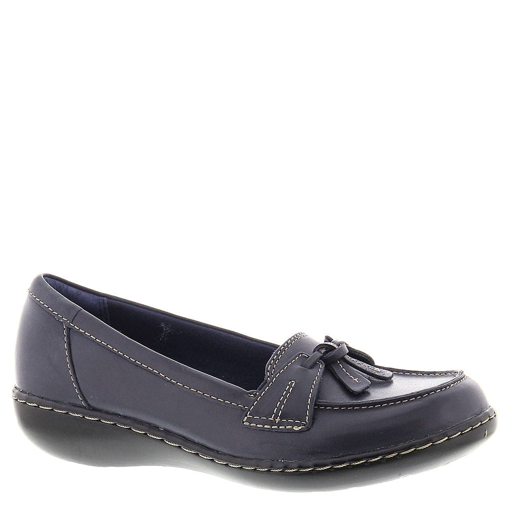 Clarks Women's Ashland Bubble Flats Shoes Blue Size 9 M