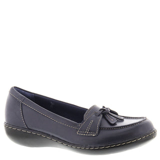 Clarks Women's Ashland Bubble Flats Shoes Blue Size 9 M