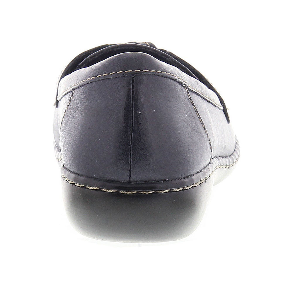 Clarks Women's Ashland Bubble Flats Shoes Blue Size 9 M