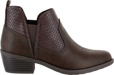 Easy Street Women's Legend Booties Brown Size 7.5 W