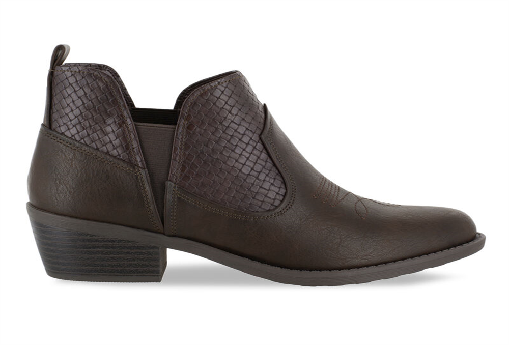 Easy Street Women's Legend Booties Brown Size 7.5 W