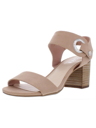 Bar III Women's Birdie Faux Leather Slingback Dress Sandals Brown  Size 9.5