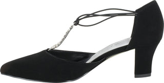 Easy Street Women's Wide Width Moonlight Pumps Black Size 7 W