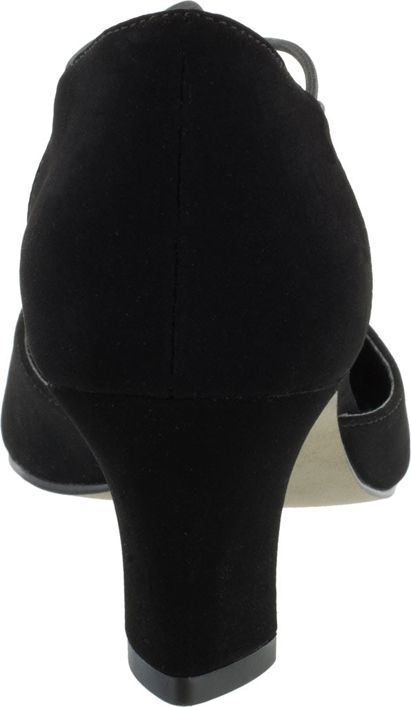 Easy Street Women's Wide Width Moonlight Pumps Black Size 7 W