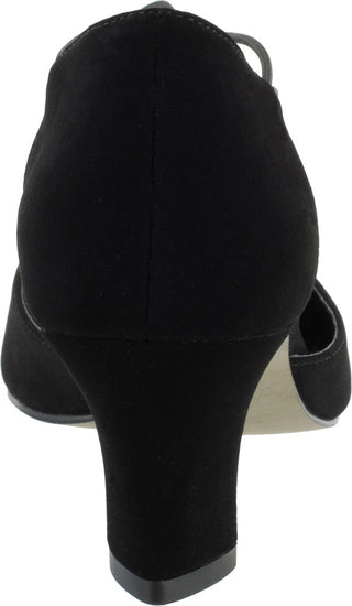 Easy Street Women's Wide Width Moonlight Pumps Black Size 7 W