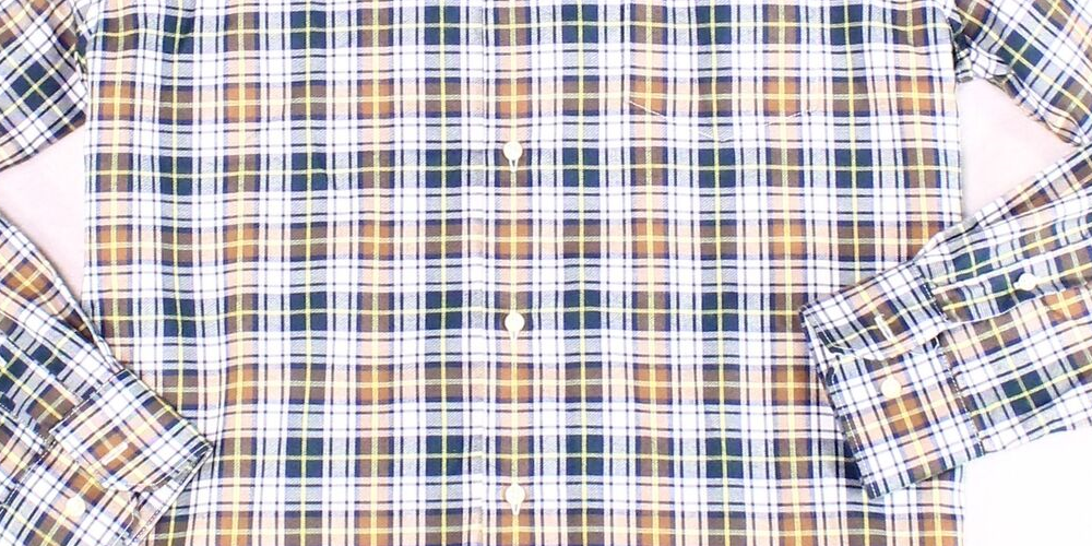 Barbour Men's Lund Thermo-tech Lund Plaid Shirt Brown Size XXL