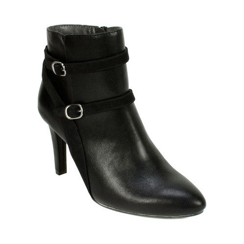 RIALTO Women's Casual Boots Caleigh Bootie Black Size 8.5 M
