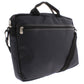 Blankslate Men's Slim Top-Load Double Flat Strap Laptop Bag  Black One Size