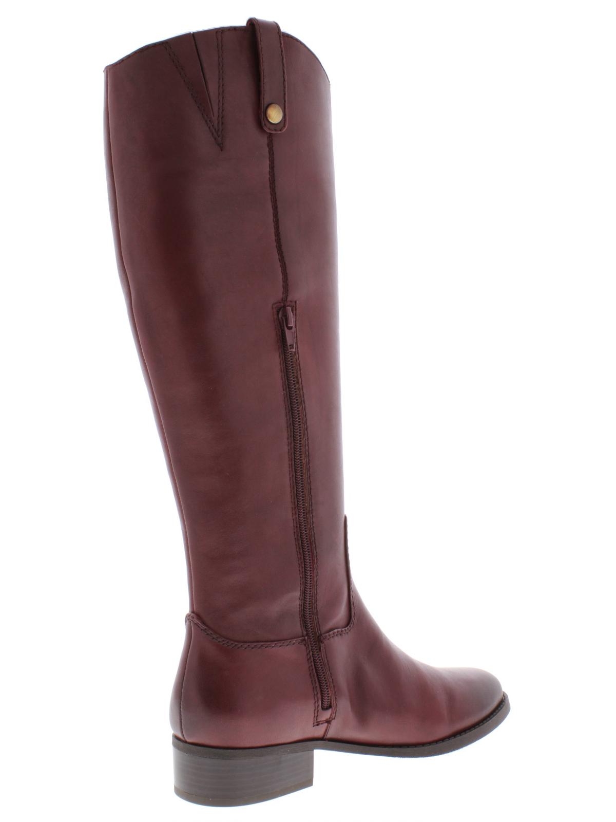 INC International Concepts Women's Fawne Riding Leather Boots Red Size 6 M