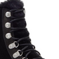 Lucky Brand Women's Ilianna Leather Closed Toe Ankle Fashion Boots Black Size 6 M