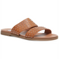 Steve Madden Womens Dede Faux Leather Slide Sandals Brown Size 6.5M
