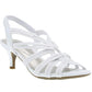 Impo Women's Eileen Stretch Sandals White Size 7.5 M